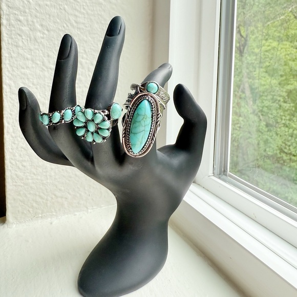 Bohemian Turquoise Ring Collection - Picture 9 of 13